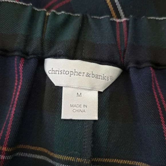 Christopher & Banks Long Holiday Plaid Skirt - Picture 4 of 6